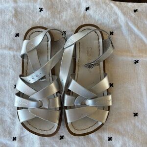 Stylish Silver Salt Water Kids Sandals